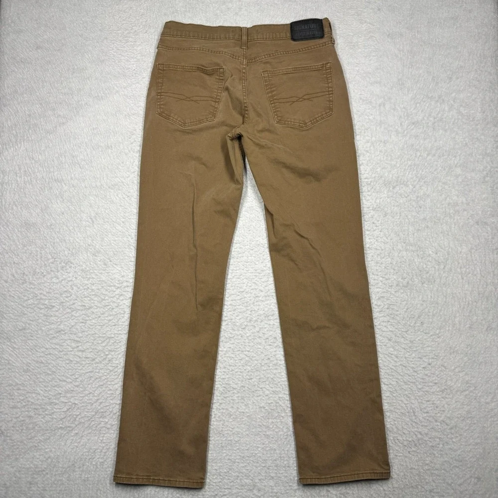 Signature Levi Strauss Athletic Fit Khaki Pants‎ Men's Size 32x34